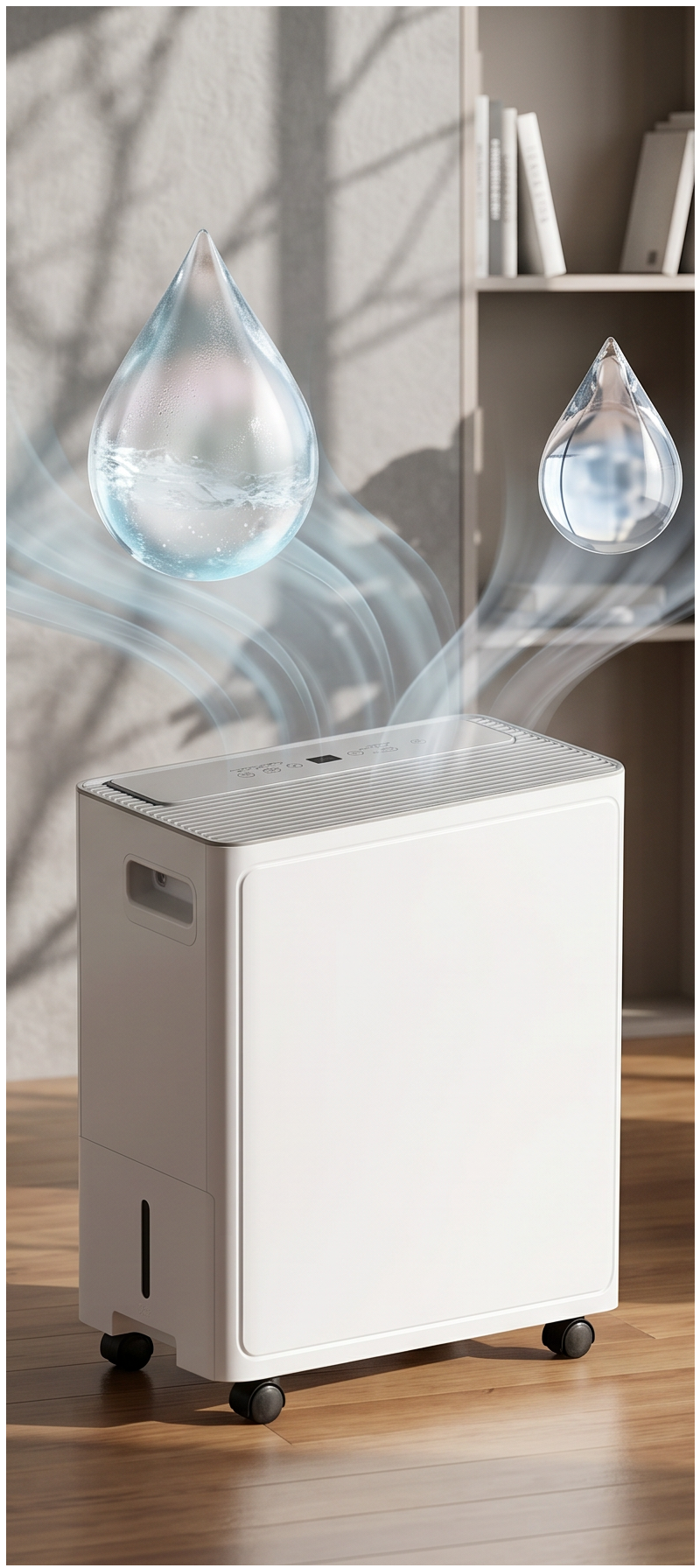 Dehumidifier in a real home